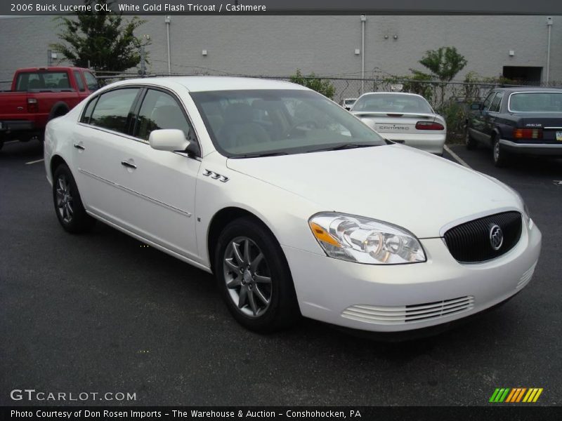 White Gold Flash Tricoat / Cashmere 2006 Buick Lucerne CXL