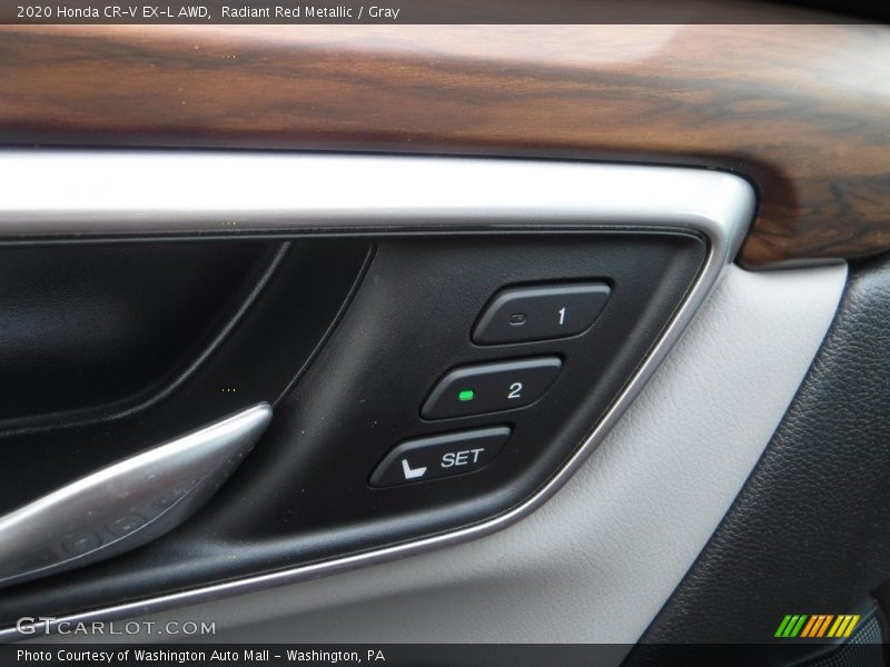Radiant Red Metallic / Gray 2020 Honda CR-V EX-L AWD