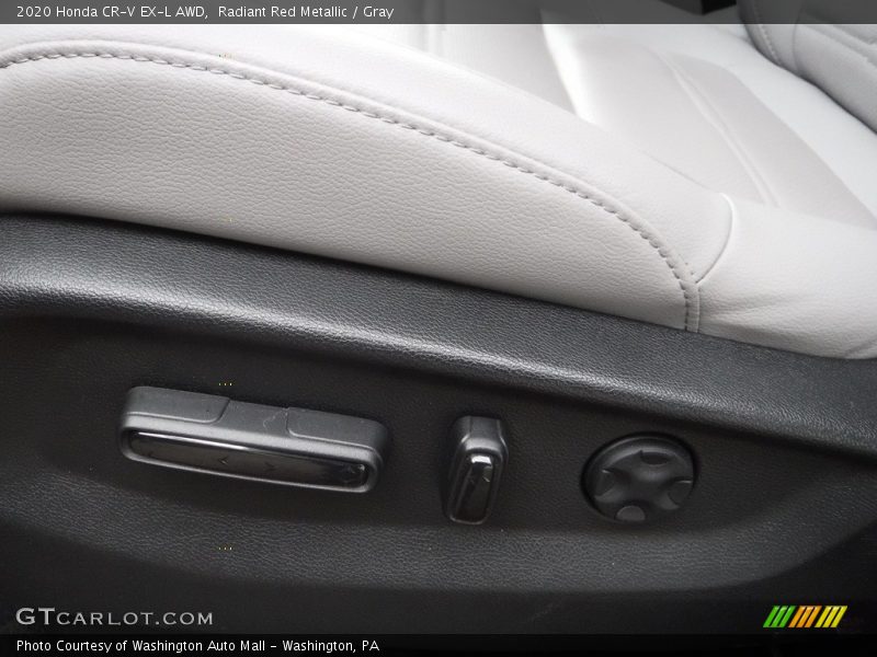 Radiant Red Metallic / Gray 2020 Honda CR-V EX-L AWD