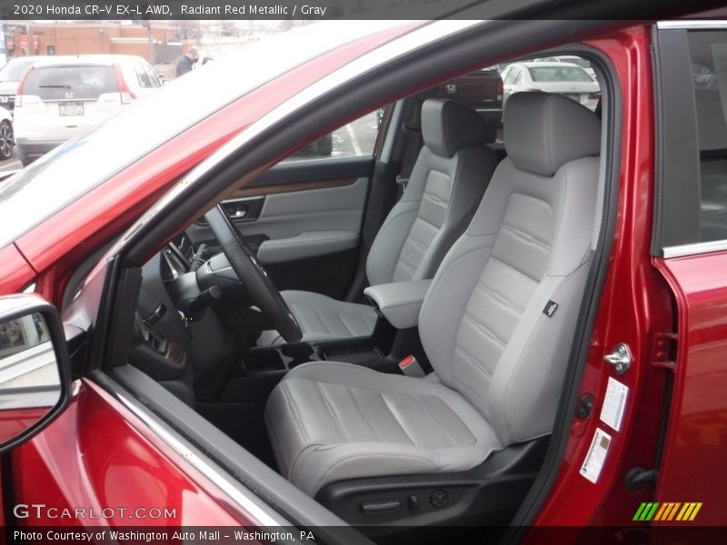Radiant Red Metallic / Gray 2020 Honda CR-V EX-L AWD