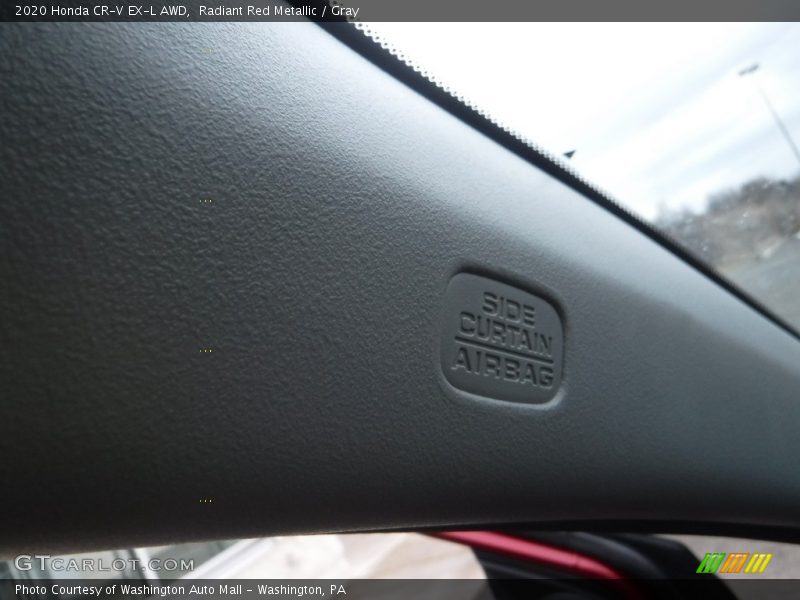 Radiant Red Metallic / Gray 2020 Honda CR-V EX-L AWD
