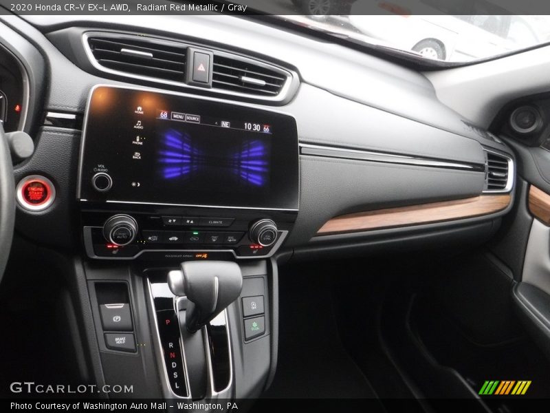 Radiant Red Metallic / Gray 2020 Honda CR-V EX-L AWD