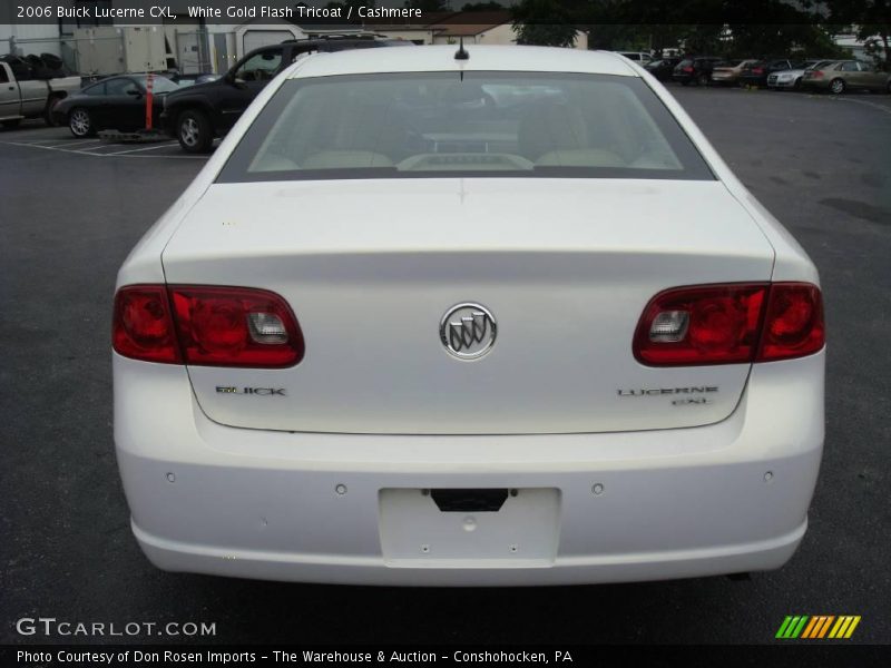 White Gold Flash Tricoat / Cashmere 2006 Buick Lucerne CXL