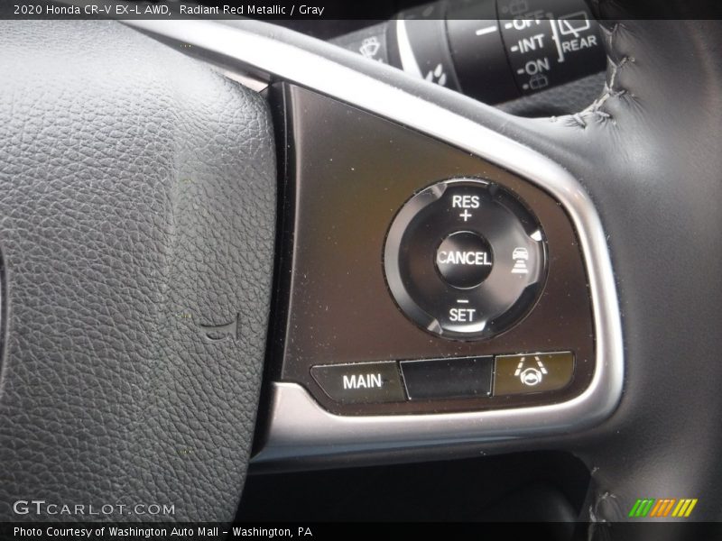 Radiant Red Metallic / Gray 2020 Honda CR-V EX-L AWD