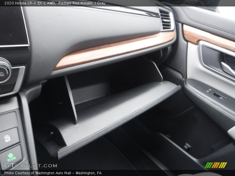Radiant Red Metallic / Gray 2020 Honda CR-V EX-L AWD