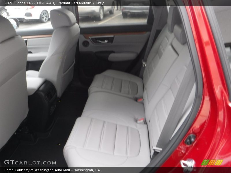 Radiant Red Metallic / Gray 2020 Honda CR-V EX-L AWD