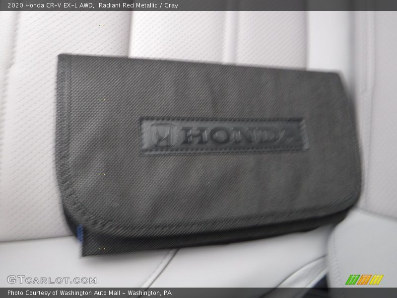 Radiant Red Metallic / Gray 2020 Honda CR-V EX-L AWD