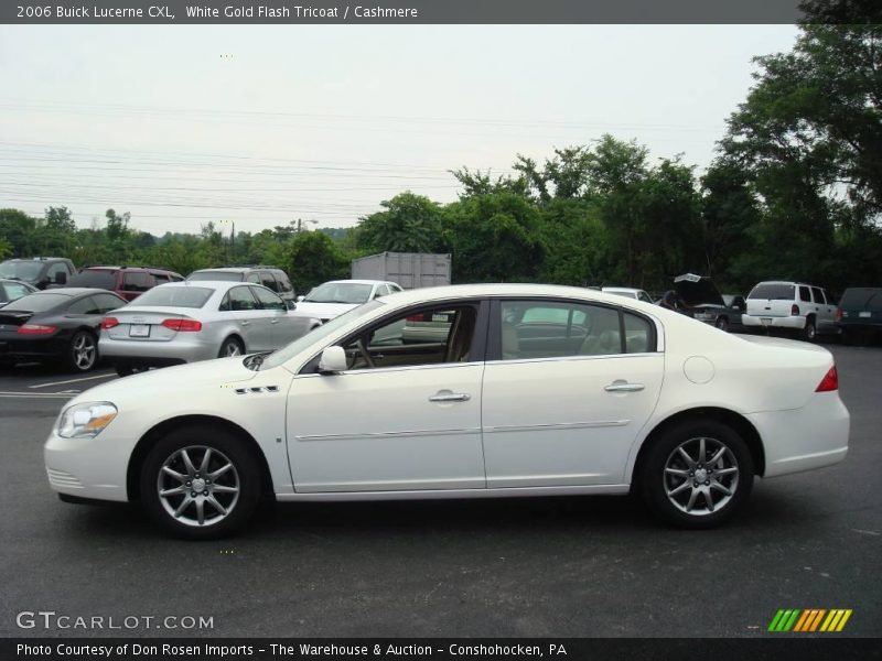 White Gold Flash Tricoat / Cashmere 2006 Buick Lucerne CXL
