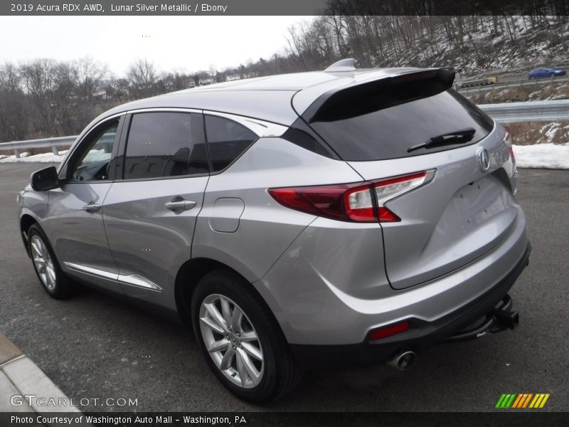 Lunar Silver Metallic / Ebony 2019 Acura RDX AWD