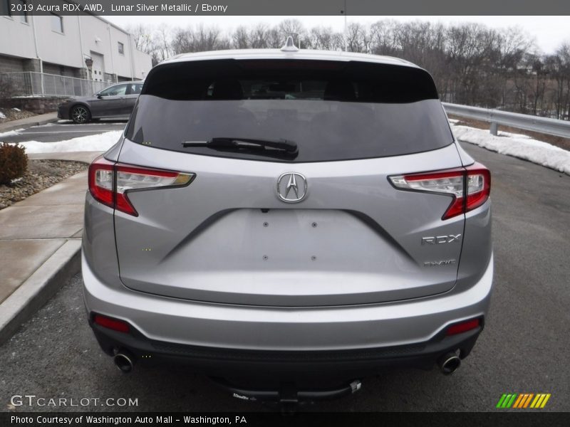 Lunar Silver Metallic / Ebony 2019 Acura RDX AWD