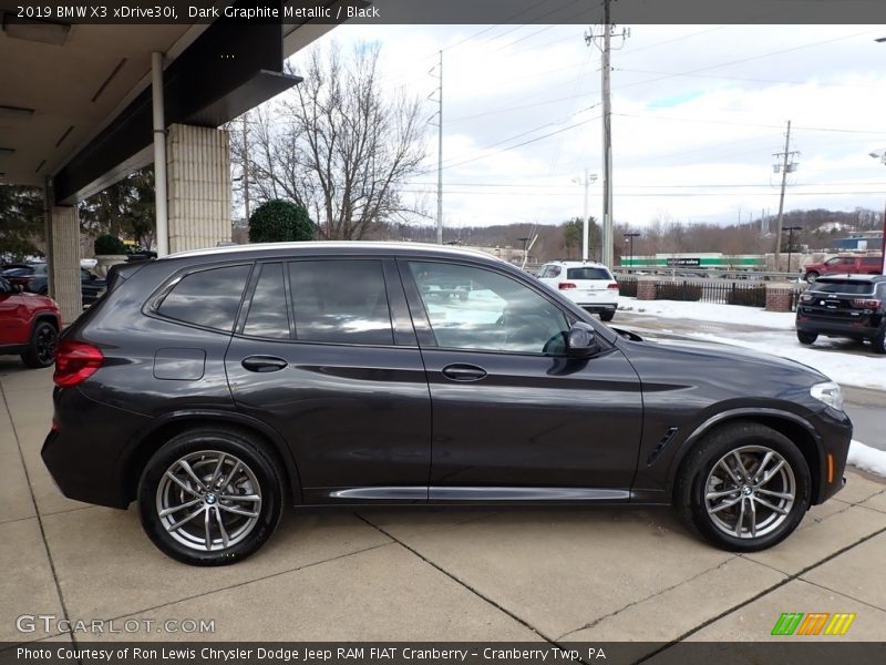 Dark Graphite Metallic / Black 2019 BMW X3 xDrive30i