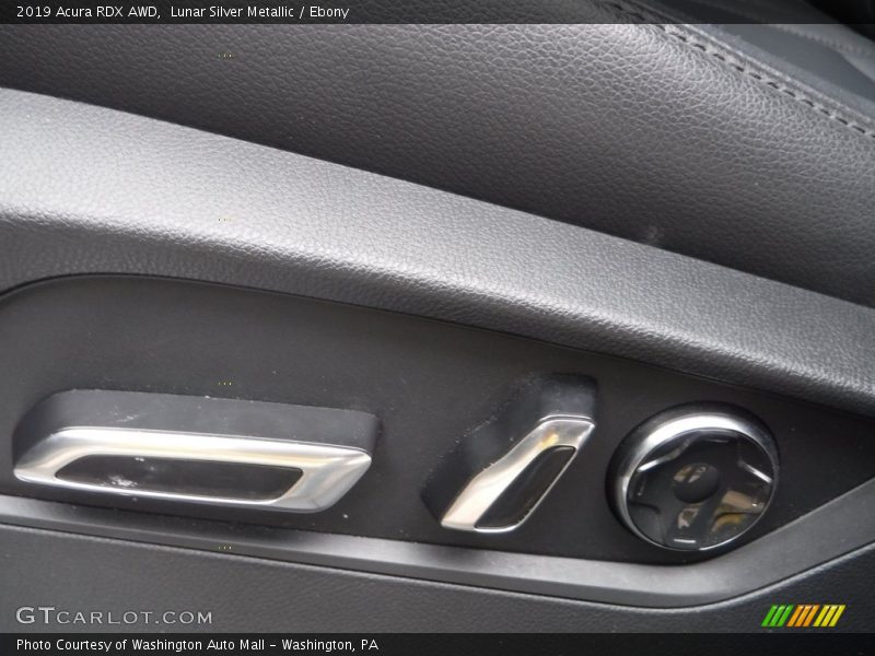Lunar Silver Metallic / Ebony 2019 Acura RDX AWD