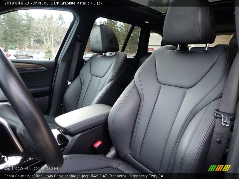 Dark Graphite Metallic / Black 2019 BMW X3 xDrive30i