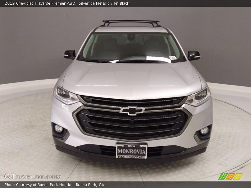 Silver Ice Metallic / Jet Black 2019 Chevrolet Traverse Premier AWD