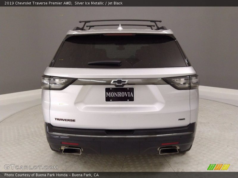 Silver Ice Metallic / Jet Black 2019 Chevrolet Traverse Premier AWD