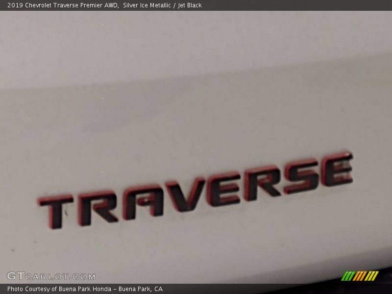 Silver Ice Metallic / Jet Black 2019 Chevrolet Traverse Premier AWD