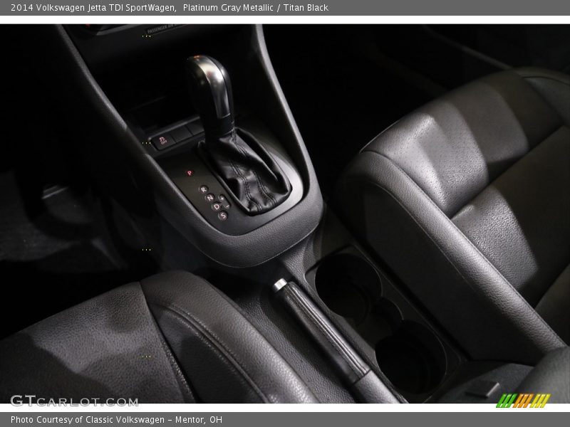 Platinum Gray Metallic / Titan Black 2014 Volkswagen Jetta TDI SportWagen