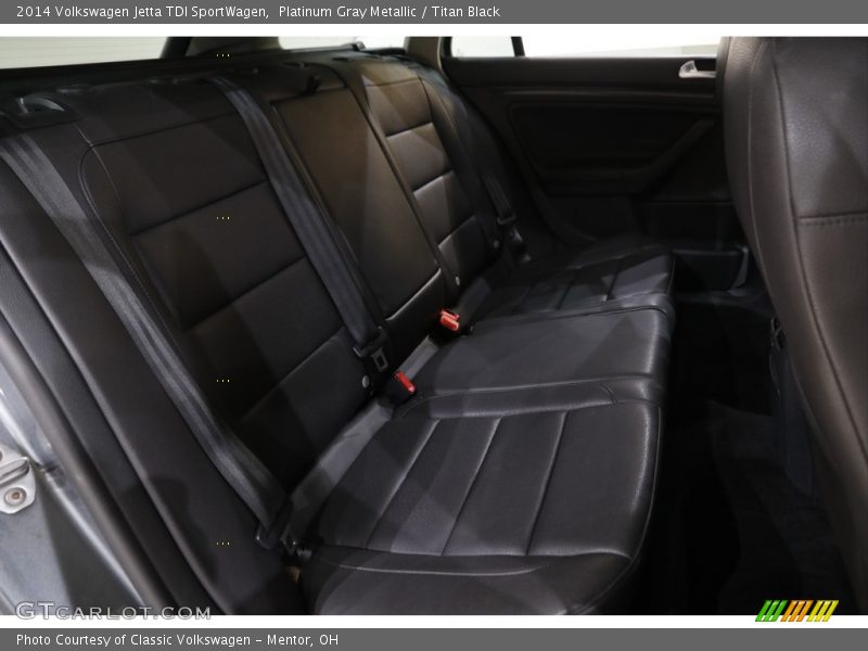 Platinum Gray Metallic / Titan Black 2014 Volkswagen Jetta TDI SportWagen