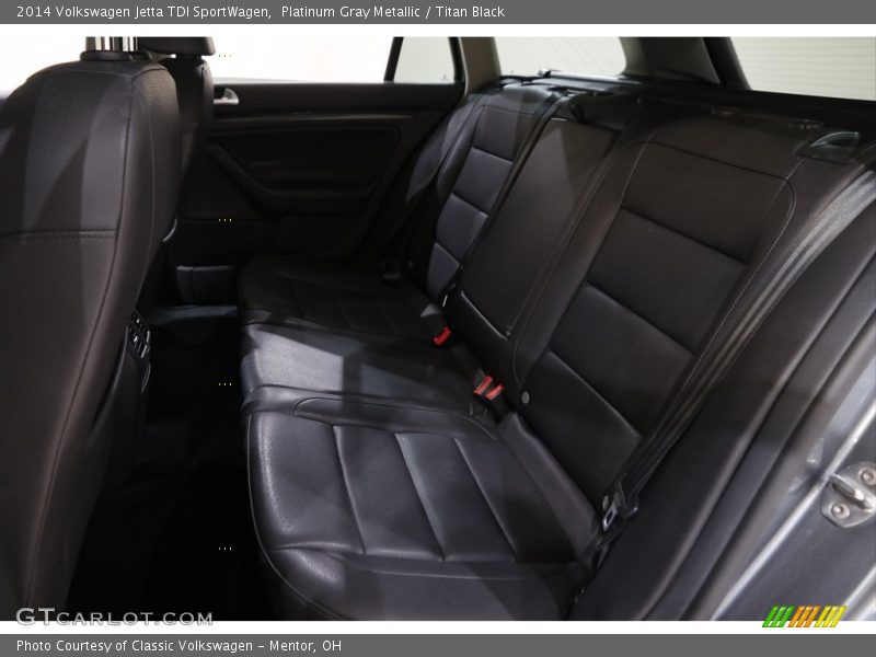 Platinum Gray Metallic / Titan Black 2014 Volkswagen Jetta TDI SportWagen