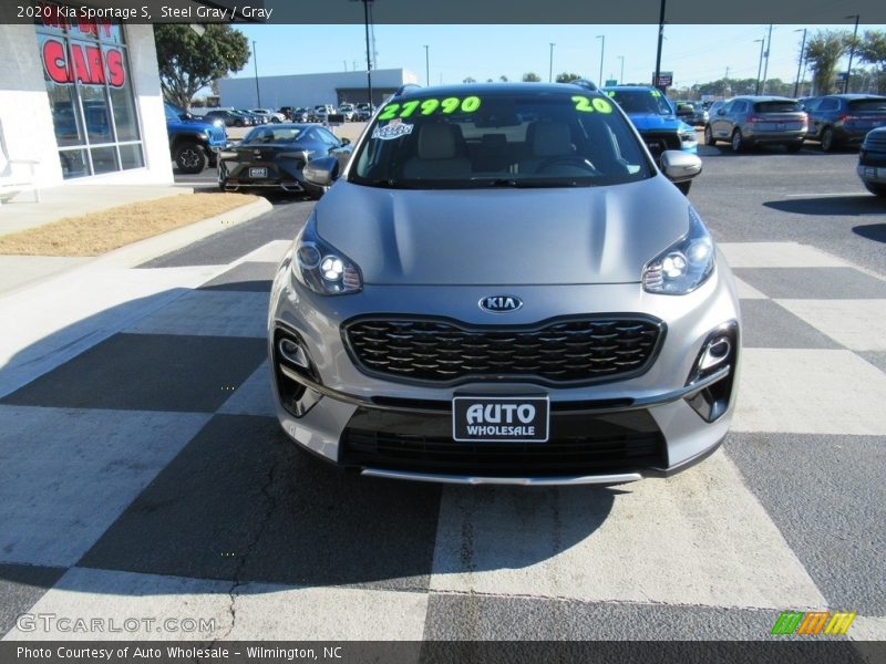 Steel Gray / Gray 2020 Kia Sportage S