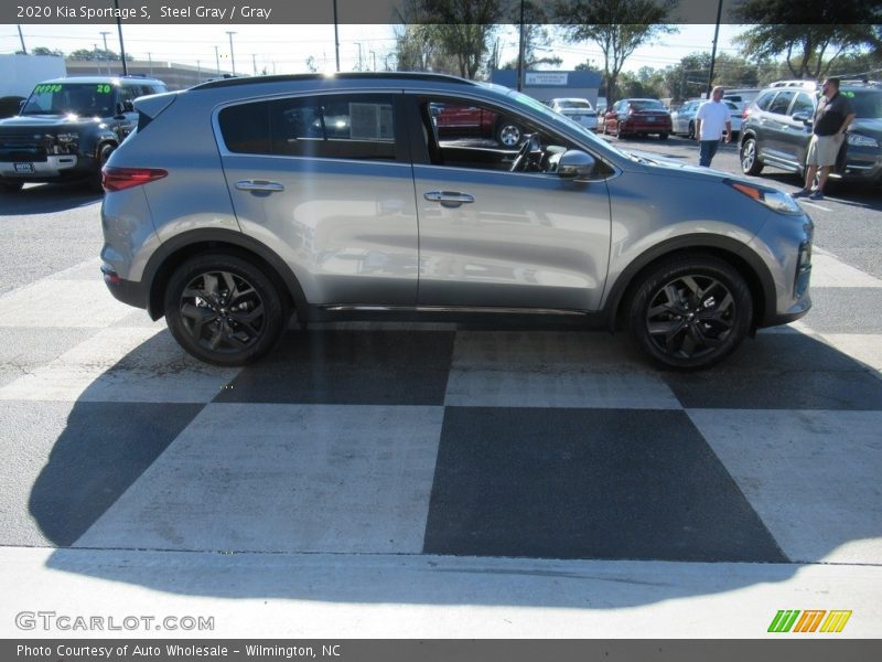 Steel Gray / Gray 2020 Kia Sportage S