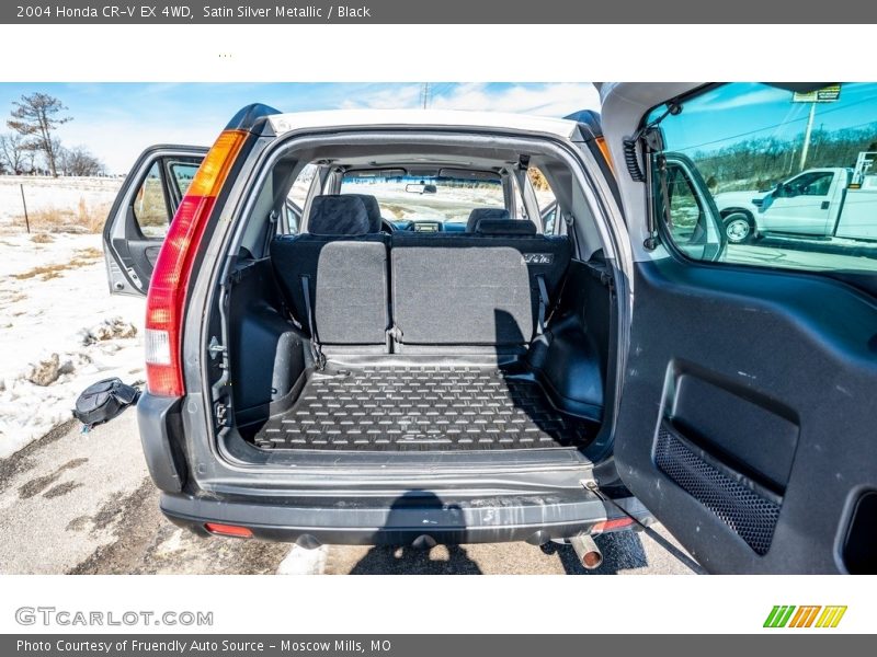 Satin Silver Metallic / Black 2004 Honda CR-V EX 4WD