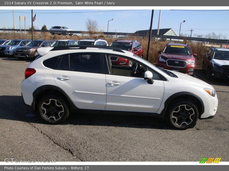 Satin White Pearl / Ivory 2014 Subaru XV Crosstrek 2.0i Premium