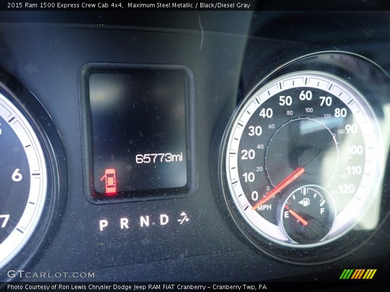 Maximum Steel Metallic / Black/Diesel Gray 2015 Ram 1500 Express Crew Cab 4x4