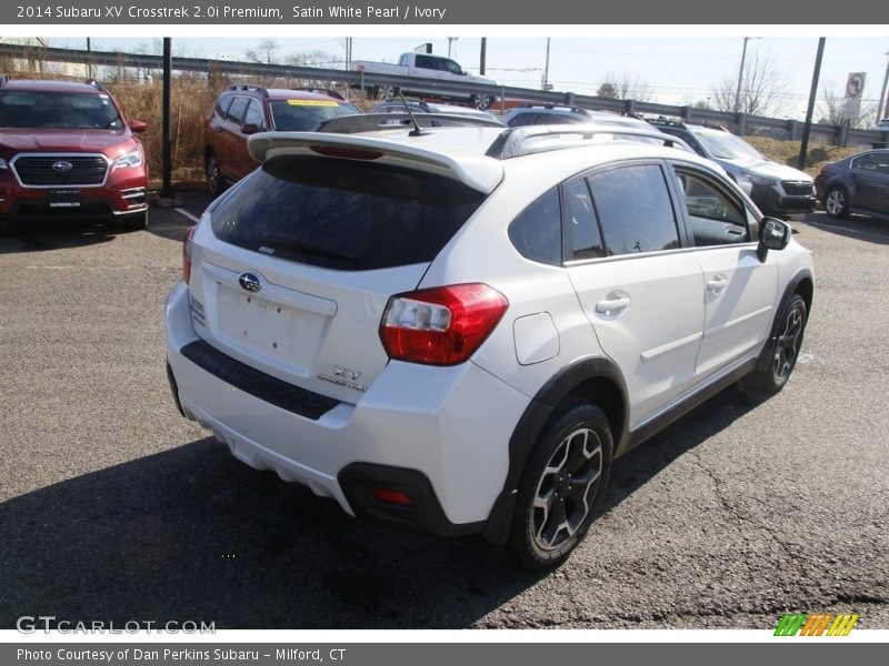 Satin White Pearl / Ivory 2014 Subaru XV Crosstrek 2.0i Premium