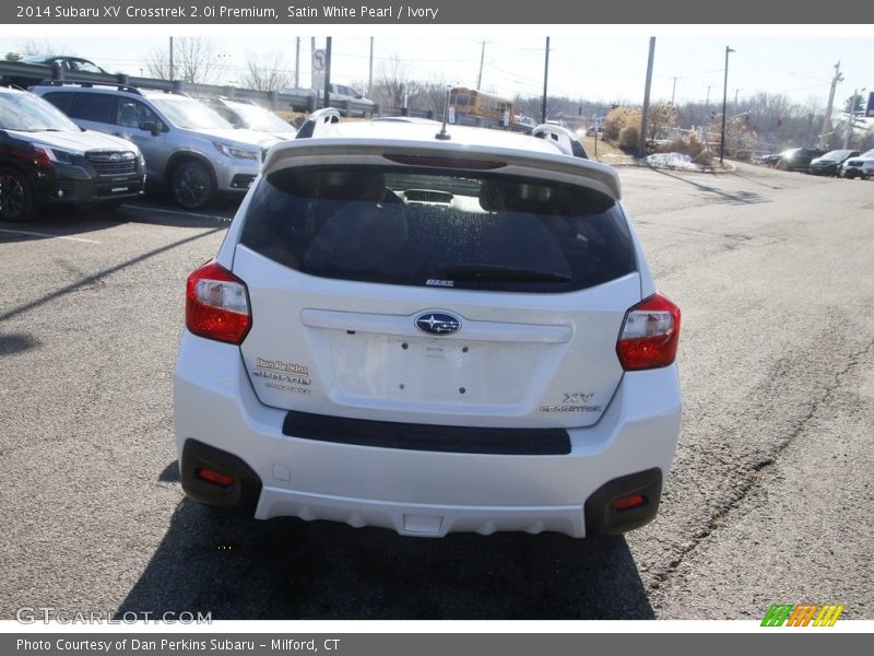 Satin White Pearl / Ivory 2014 Subaru XV Crosstrek 2.0i Premium