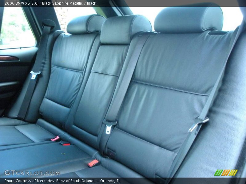 Black Sapphire Metallic / Black 2006 BMW X5 3.0i