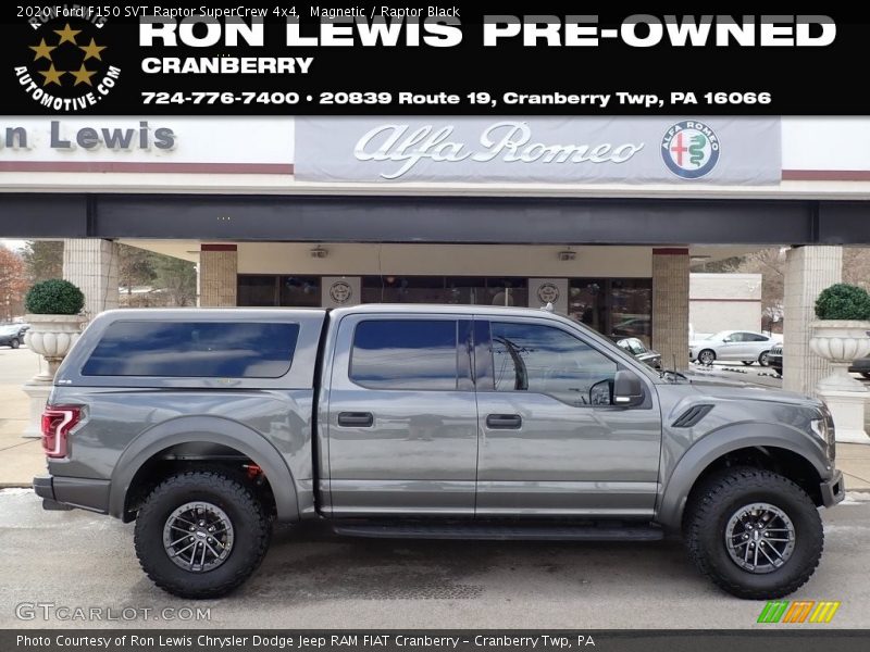 Magnetic / Raptor Black 2020 Ford F150 SVT Raptor SuperCrew 4x4