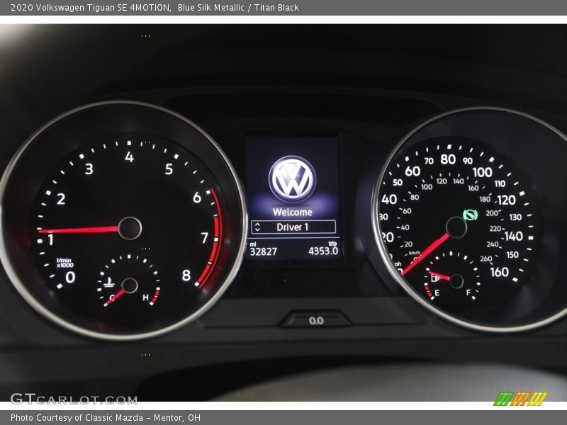  2020 Tiguan SE 4MOTION SE 4MOTION Gauges