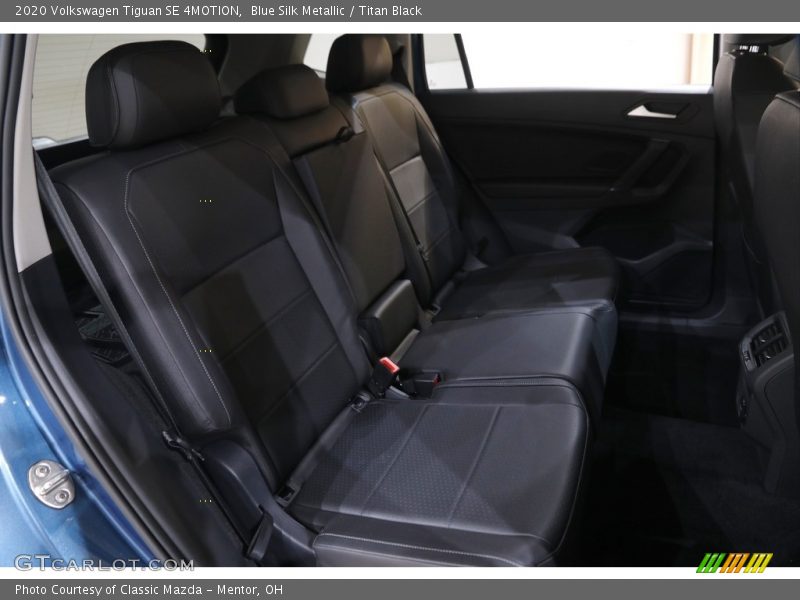 Blue Silk Metallic / Titan Black 2020 Volkswagen Tiguan SE 4MOTION