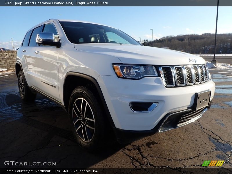 Bright White / Black 2020 Jeep Grand Cherokee Limited 4x4