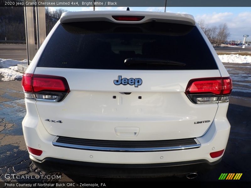 Bright White / Black 2020 Jeep Grand Cherokee Limited 4x4