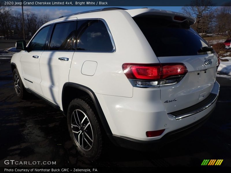 Bright White / Black 2020 Jeep Grand Cherokee Limited 4x4