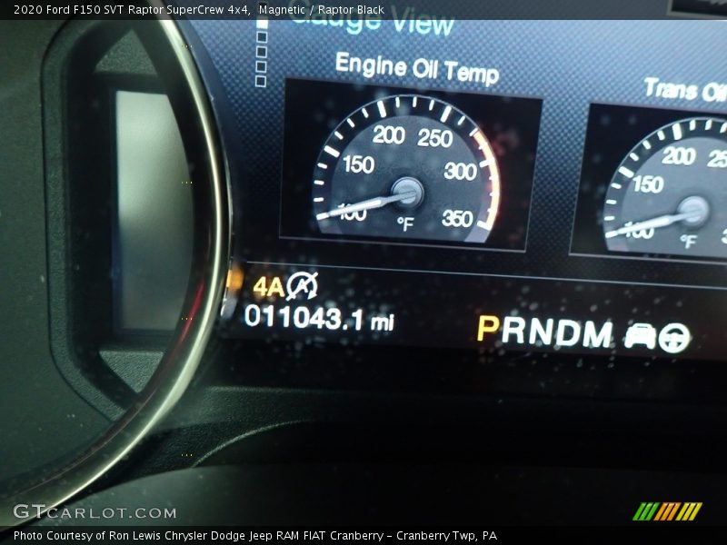 Magnetic / Raptor Black 2020 Ford F150 SVT Raptor SuperCrew 4x4