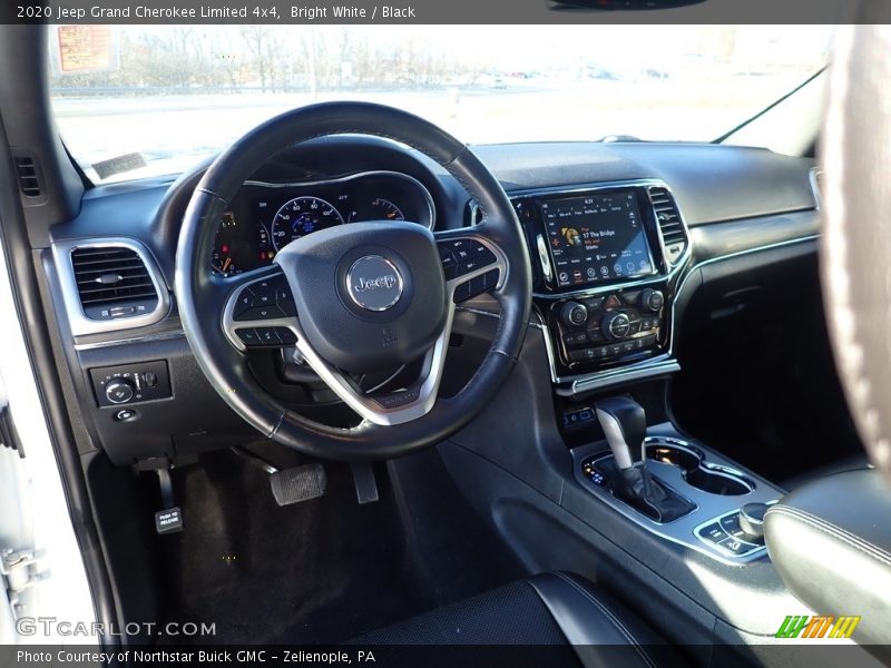 Bright White / Black 2020 Jeep Grand Cherokee Limited 4x4