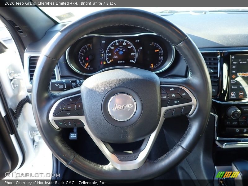 Bright White / Black 2020 Jeep Grand Cherokee Limited 4x4