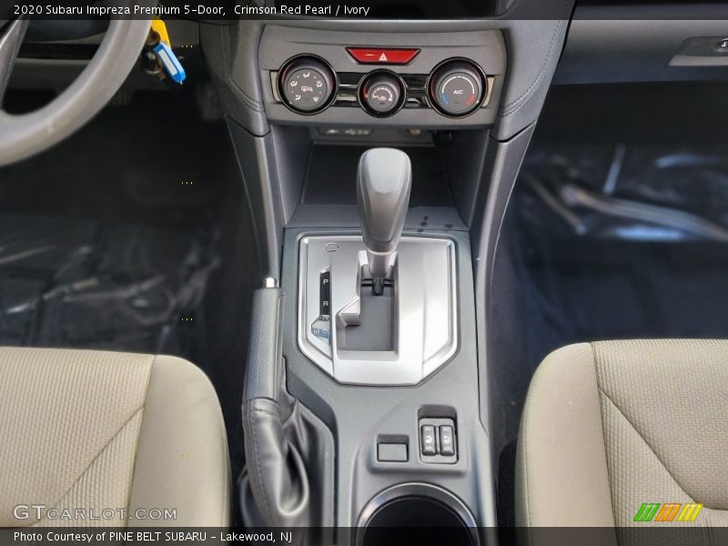 Crimson Red Pearl / Ivory 2020 Subaru Impreza Premium 5-Door