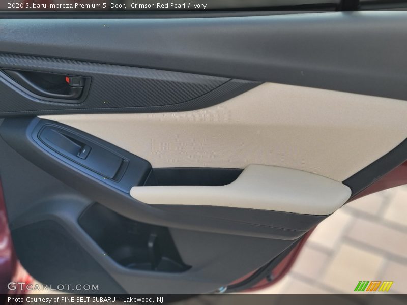 Crimson Red Pearl / Ivory 2020 Subaru Impreza Premium 5-Door