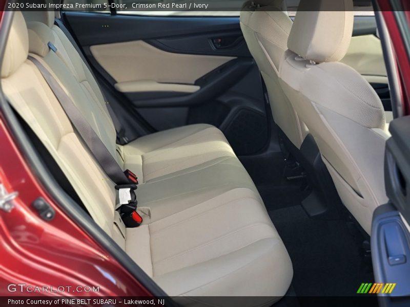 Crimson Red Pearl / Ivory 2020 Subaru Impreza Premium 5-Door