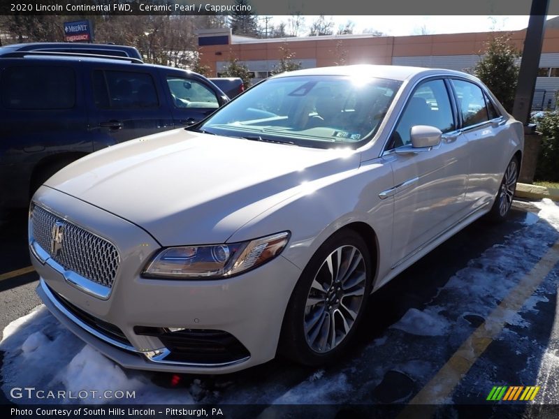 Ceramic Pearl / Cappuccino 2020 Lincoln Continental FWD