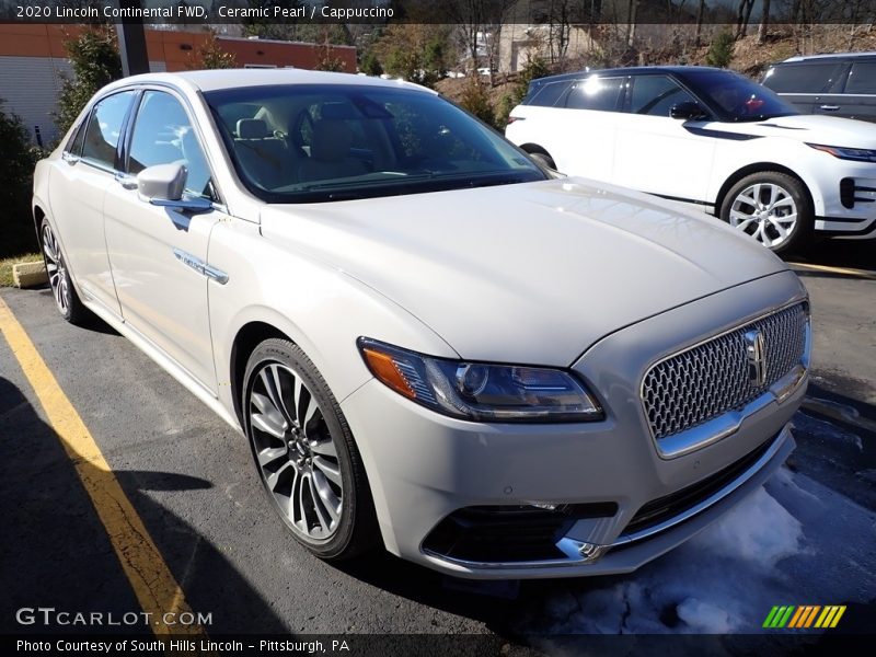 Front 3/4 View of 2020 Continental FWD