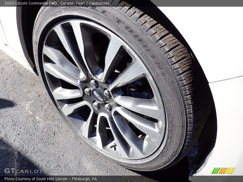 Ceramic Pearl / Cappuccino 2020 Lincoln Continental FWD