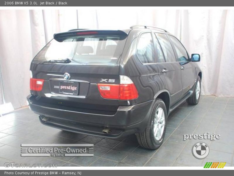 Jet Black / Black 2006 BMW X5 3.0i