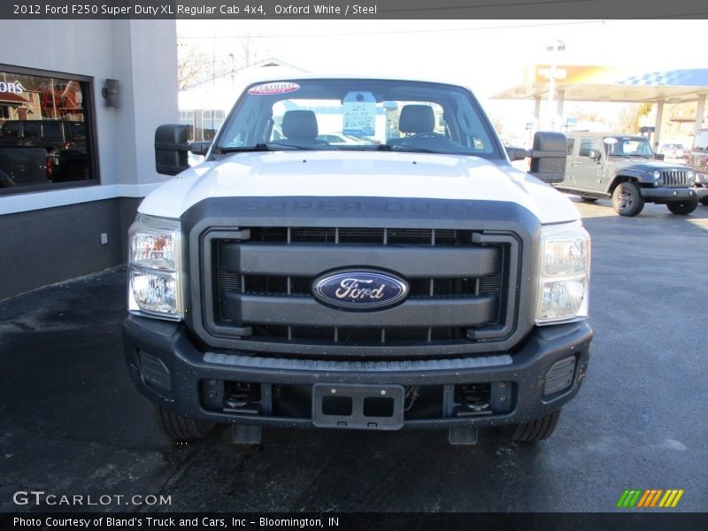 Oxford White / Steel 2012 Ford F250 Super Duty XL Regular Cab 4x4