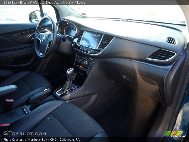 Deep Azure Metallic / Ebony 2019 Buick Encore Preferred