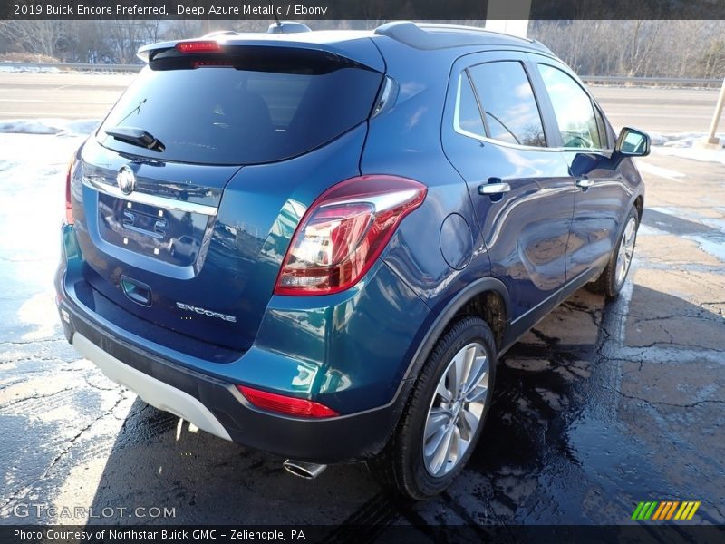 Deep Azure Metallic / Ebony 2019 Buick Encore Preferred